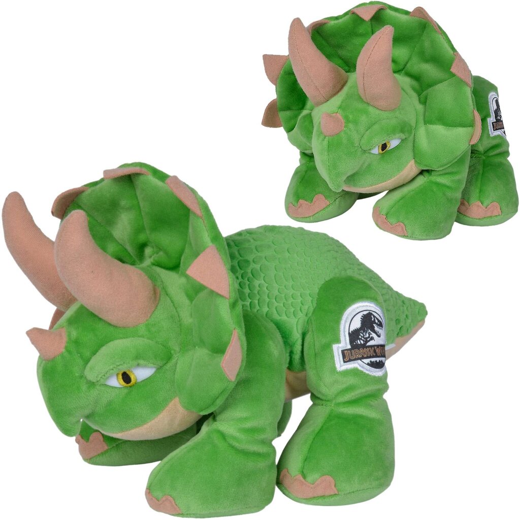Plīša rotaļlieta dinozaurs Jurassic Park: Jurassic World Camp Cretaceous, 25 cm cena un informācija | Mīkstās (plīša) rotaļlietas | 220.lv