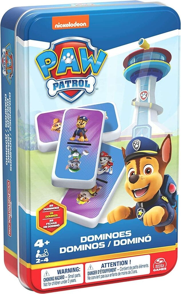 Domino Spin Master Paw Patrol cena un informācija | Galda spēles | 220.lv
