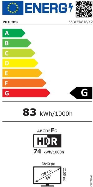 Philips OLED EX 55OLED818/12 cena un informācija | Televizori | 220.lv