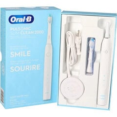 Elektriskā zobu birste Oral B pulsonic slim clean 2000 цена и информация | Электрические зубные щетки | 220.lv