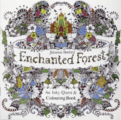 Enchanted Forest цена и информация | Книжки - раскраски | 220.lv