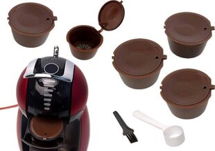5 x reusable dolce gusto coffee capsules цена и информация | Принадлежности для кофейных автоматов | 220.lv