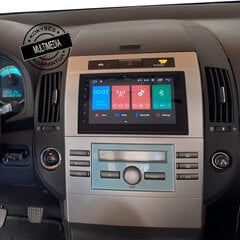 Android мультимедиа BZCarAudio Toyota Corolla Verso 2004-09 7 дюймов цена и информация | Автомагнитолы, мультимедиа | 220.lv