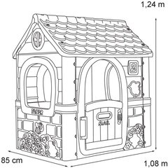 Fantāzijas dārza māja, rozā cena un informācija | Bērnu rotaļu laukumi, mājiņas | 220.lv