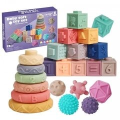 Sensoro bloku komplekts Woopie, 23 det. цена и информация | Игрушки для малышей | 220.lv