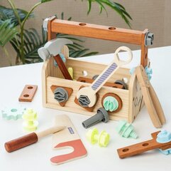 Набор игрушечных инструментов Montessori Stem, 36 месяцев+ цена и информация | Игрушки для мальчиков | 220.lv