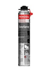 Распыляемая теплоизоляционная пена PENOSIL EasySpray, 700 мл цена и информация | Изоляционные материалы | 220.lv