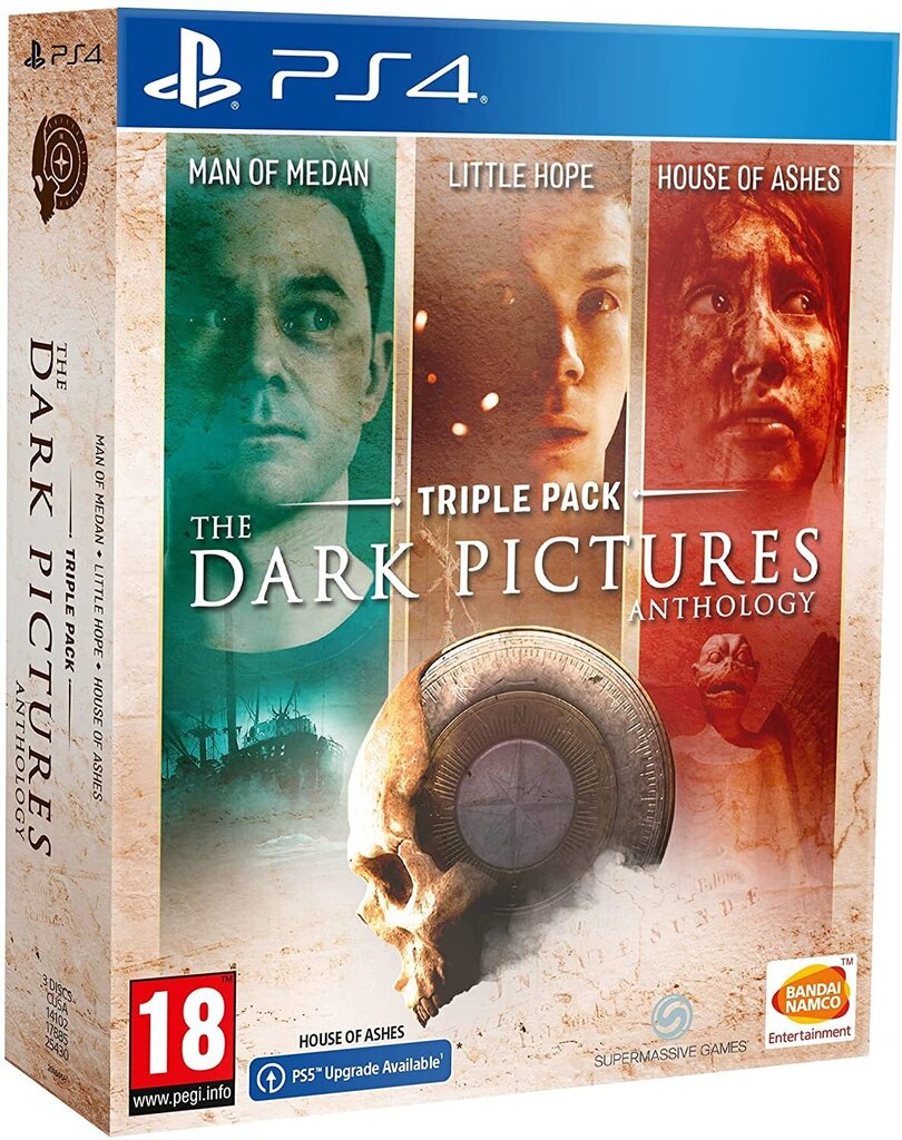 The Dark Pictures Anthology: Triple Pack (Man of Medan, Little Hope, House of Ashes) PS4/PS5 cena un informācija | Datorspēles | 220.lv