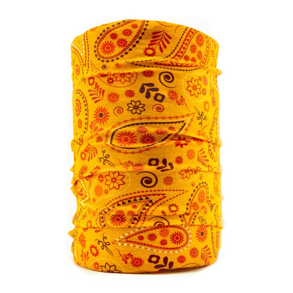 Kakla sildītājs Dr.Bacty 50x26 - Paisley Orange цена и информация | Vīriešu cepures, šalles, cimdi | 220.lv