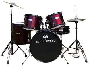 Bungu komplekts Condorwood DS5-2201 RD cena un informācija | Sitamie instrumenti | 220.lv