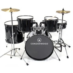 Bungu komplekts Condorwood DS5-2201 BK cena un informācija | Sitamie instrumenti | 220.lv