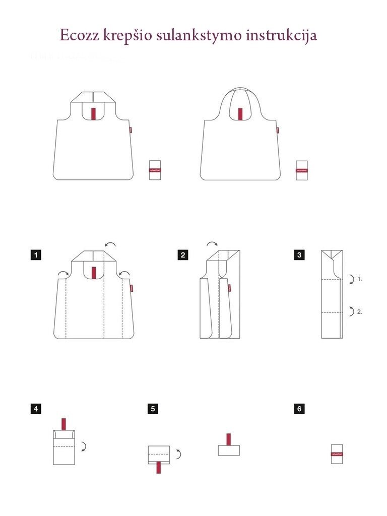 Iepirkumu maisiņš sievietēm Ecozz 115 cena un informācija | Iepirkumu somas | 220.lv