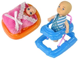 Lelles grūtnieces komplekts Lean Toys cena un informācija | Rotaļlietas meitenēm | 220.lv