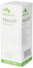 MESOFT salvetes 5x5cm, nesterilās 40.0 N100 цена и информация | Первая помощь | 220.lv