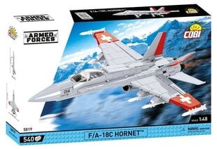 Konstruktors Cobi Historical Collection F/A-18C Hornet, 540 gab. cena un informācija | Konstruktori | 220.lv