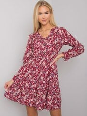 Женское летнее платье Och Bella, красное цена и информация | Платья | 220.lv