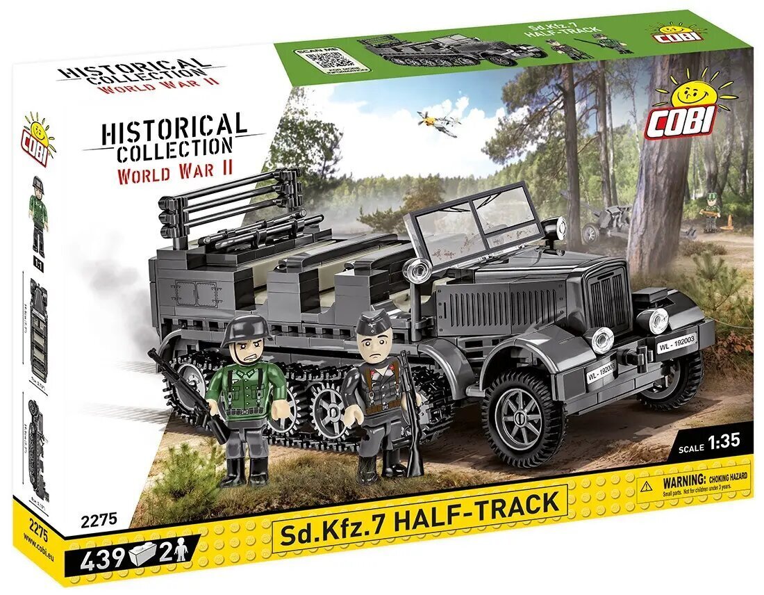 Конструктор Cobi Sd.Kfz. 7 Half-Track, 439 дет. цена | 220.lv