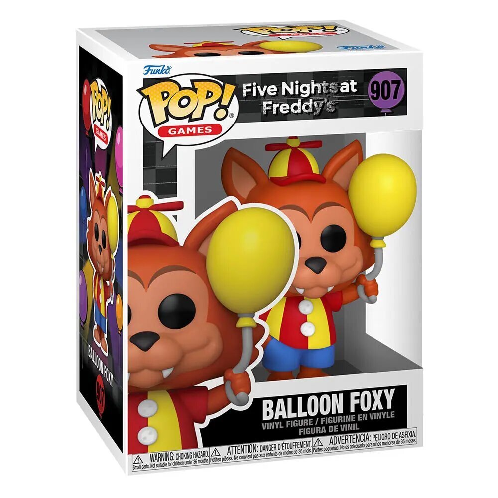 Figūra Funko Pop! Spēles Five Nights At Freddy's Balloon Foxy, 9 cm cena un informācija | Datorspēļu suvenīri | 220.lv