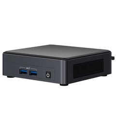 Barebone Intel BNUC11TNKI70Z00 i7-1165G7 64GB RAM Quad Core цена и информация | Стационарные компьютеры | 220.lv