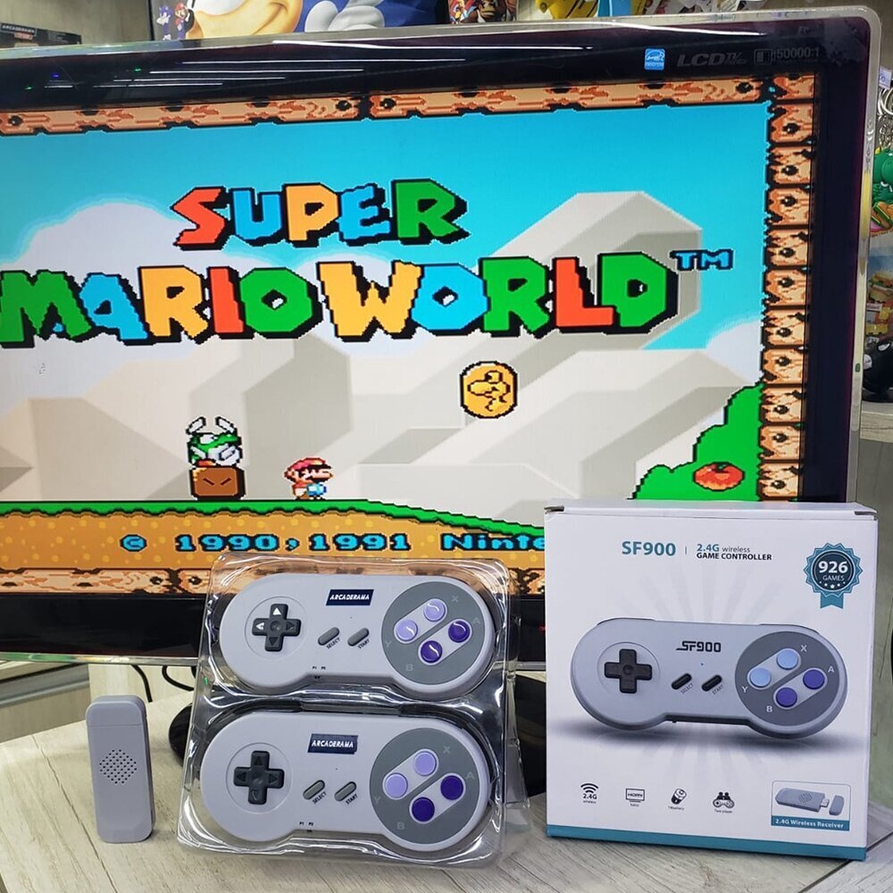 HDMI retro spēļu konsole SF900 cena un informācija | Spēļu konsoles | 220.lv