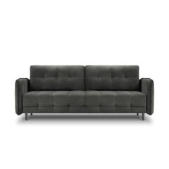 Бархатный диван-кровать Micadoni Scaleta, серый цвет цена и информация | Диваны | 220.lv