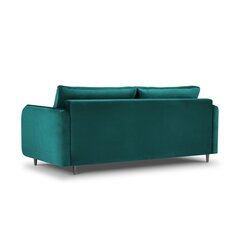 Samtains dīvāns-gulta Micadoni Scaleta, zaļš cena un informācija | Dīvāni | 220.lv