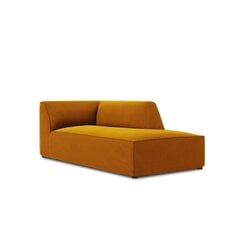 Samtains labās puses dīvāns Micadoni Ruby, dzeltens cena un informācija | Dīvāni | 220.lv