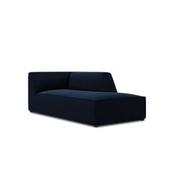 Samtains labās puses dīvāns Micadoni Ruby, zils цена и информация | Диваны | 220.lv