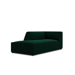Samtains kreisās puses dīvāns Micadoni Ruby, zaļš cena un informācija | Dīvāni | 220.lv
