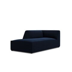 Samtains kreisās puses dīvāns Micadoni Ruby, zils cena un informācija | Dīvāni | 220.lv