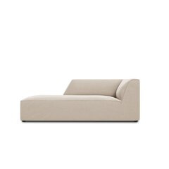 Samtains kreisās puses dīvāns Micadoni Ruby, smilškrāsas cena un informācija | Dīvāni | 220.lv
