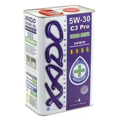 Xado Atomic Oil motoreļļa 5W-30 C3 PRO, 4L cena un informācija | Motoreļļas | 220.lv