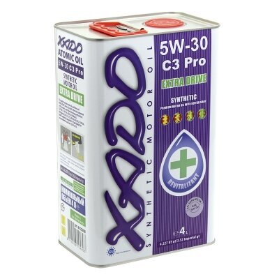 Xado Atomic Oil motoreļļa 5W-30 C3 PRO, 4L цена и информация | Motoreļļas | 220.lv