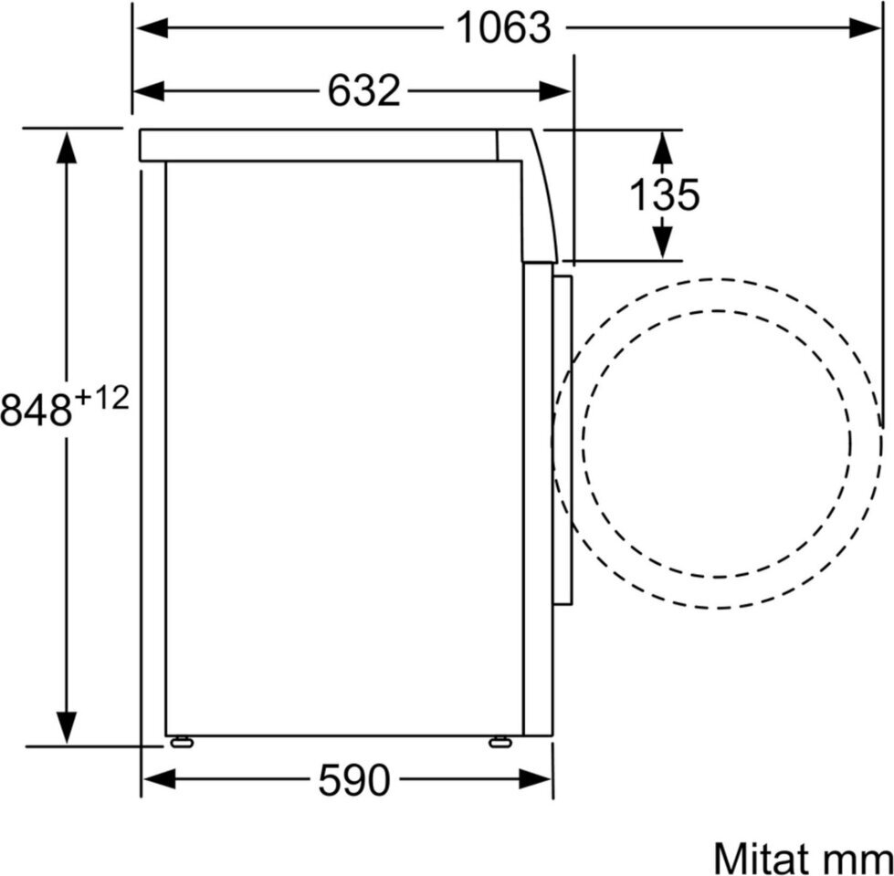 Siemens WM14UPI0DN iQ500 cena un informācija | Veļas mašīnas | 220.lv