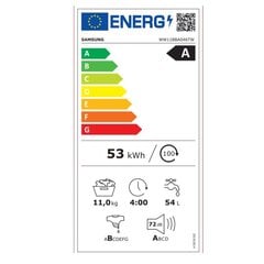 Samsung ww11bba046tw/ec cena un informācija | Veļas mašīnas | 220.lv