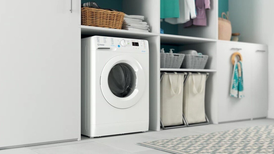 Indesit BWSA 61051 W EU N cena un informācija | Veļas mašīnas | 220.lv