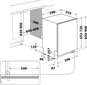 Whirlpool WIP 4T133 PFE cena un informācija | Trauku mazgājamās mašīnas | 220.lv