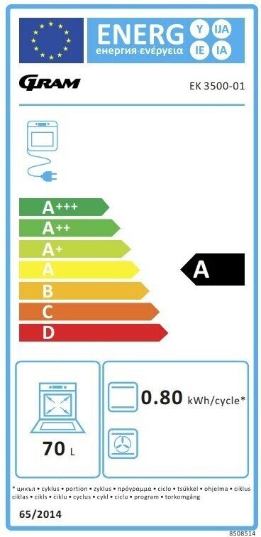 Gram EK 3500-01 cena un informācija | Elektriskās plītis | 220.lv