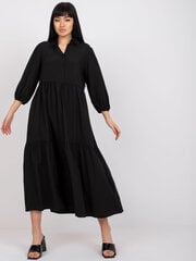 платье wn-sk-657.35 черное цена и информация | Платья | 220.lv