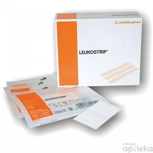 Pārsējs LEUKOSTRIP, 6.4mmx102mm cena un informācija | Pirmā palīdzība | 220.lv