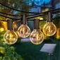 Dārza gaismas virtene Girlande ar 25 Saules/USB spuldzēm cena un informācija | Āra apgaismojums | 220.lv
