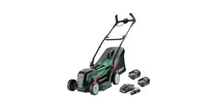 Akumulatora zāles pļāvējs Bosch Universal Rotak 2x18V-37-550, 06008B9E00 цена и информация | Газонокосилки | 220.lv