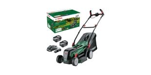 Akumulatora zāles pļāvējs Bosch Universal Rotak 2x18V-37-550, 06008B9E00 cena un informācija | Zāles pļāvēji | 220.lv