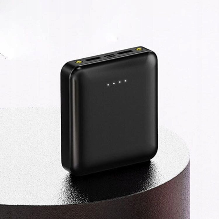 Mini Power Bank ar vadu 8,8 x 8,8 cm cena un informācija | Lādētāji-akumulatori (Power bank) | 220.lv