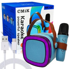 Bluetooth skaļruņa karaoke ar mikrofonu цена и информация | Колонки | 220.lv
