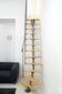 Moduļu kāpnes Vienna Minka sudraba, 294 cm цена и информация | Kāpnes | 220.lv