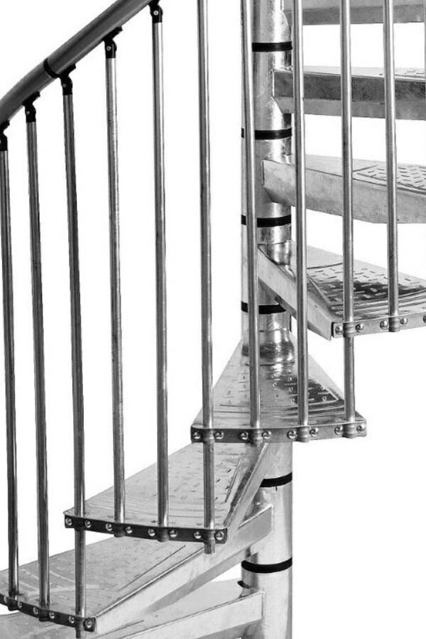 Spirālveida kāpnes Minka Rondo Zink plus 303 cm цена и информация | Kāpnes | 220.lv
