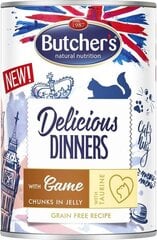 Корм с курятиной Butcher's Delicious Dinners цена и информация | Консервы для котов | 220.lv