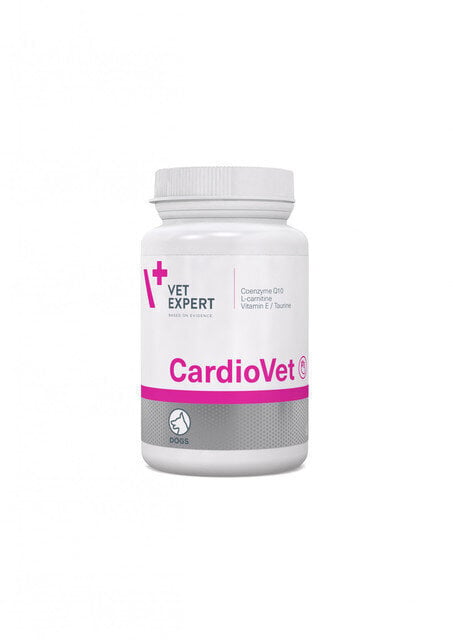 Uztura bagātinātājs suņa sirdij VetExpert Cardiovet 770mg, 90 tabl. cena un informācija | Vitamīni, uztura bagātinātāji, pretparazītu līdzekļi suņiem | 220.lv
