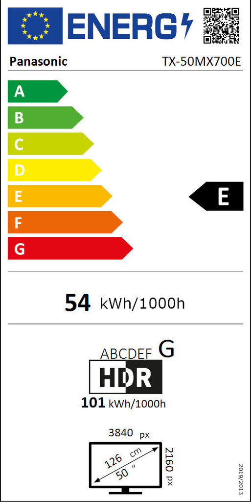 Panasonic TX-50MX700E cena un informācija | Televizori | 220.lv